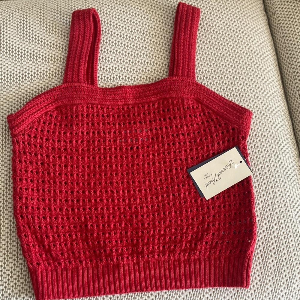 Universal Thread Cherry Knit Tank Top